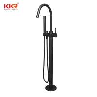 Modern Design Bathroom Shower Faucet Sanitary Ware Floor Standing Bathtub Tap Bathtub Faucet Free Standing Bathtub Faucet