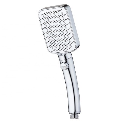 China Sanitary Product ABS Chrome Water Saving On/Off Hair Comb Hand Shower